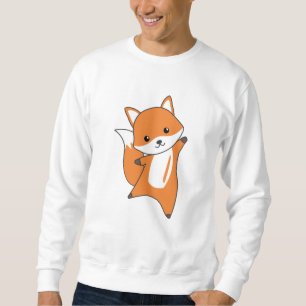 Fox Forest Animal Foxes Orange Kawaii Animals Sweatshirt