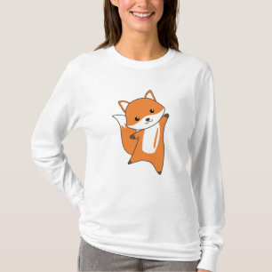 Fox Forest Animal Foxes Orange Kawaii Animals T-Shirt
