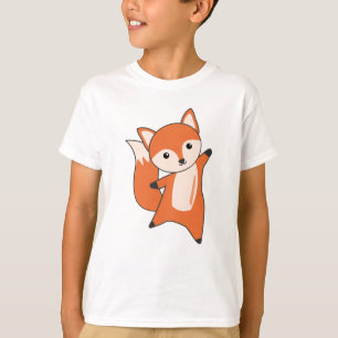 Fox Forest Animal Foxes Orange Kawaii Animals T-Shirt