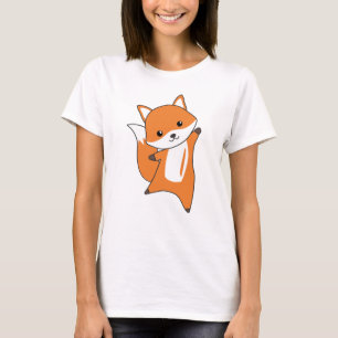 Fox Forest Animal Foxes Orange Kawaii Animals T-Shirt