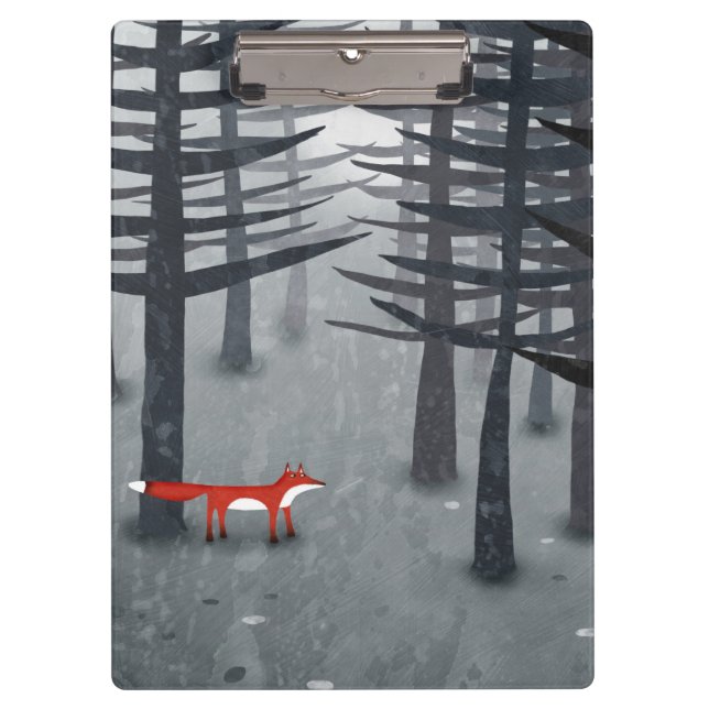 Fox Forest Art Clipboard (Front)