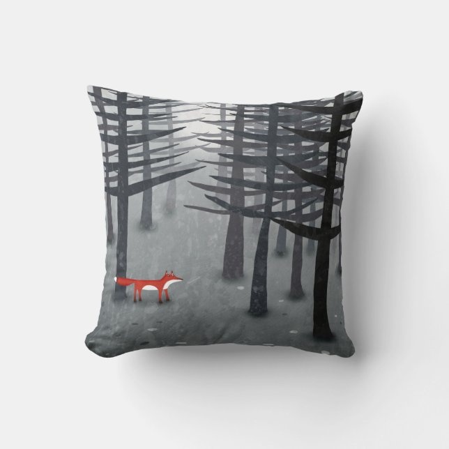 Fox Forest Cushion (Front)