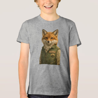 Fox_Forest_Ranger_Boys_Tri‑Blend Shirt