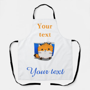 Fox, fox apron