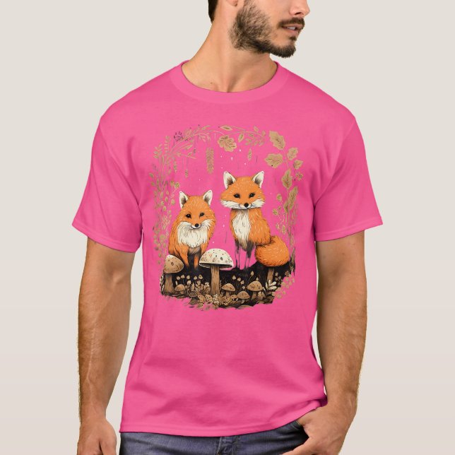 Fox Foxes For A Fox Fan T-Shirt (Front)