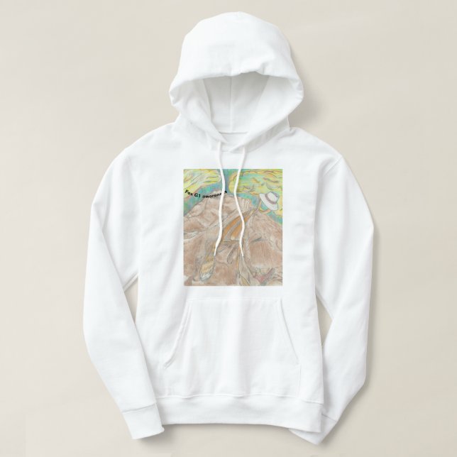 Fox G 1 Awareness Hoodie (Design Front)