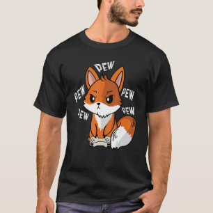 Fox Gamer Techie Person T-Shirt