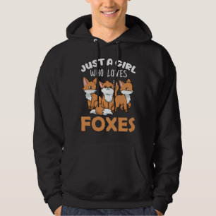 Fox Gifts Women Fox Gifts Girls Fox Lover Fox Hoodie