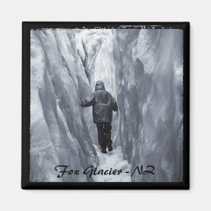 Fox Glacier - New Zealand 4 (Fridge Magnet) Magnet