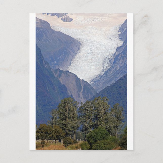 Fox glacier New Zealand Postcard (Front)