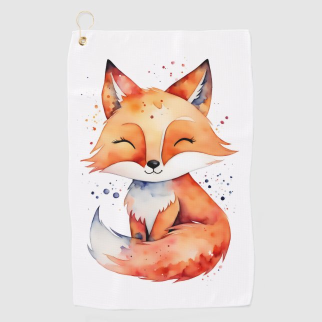 Fox Golf Towel (Front)