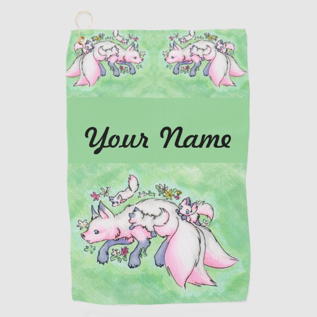 Fox Golf Towel (Front)