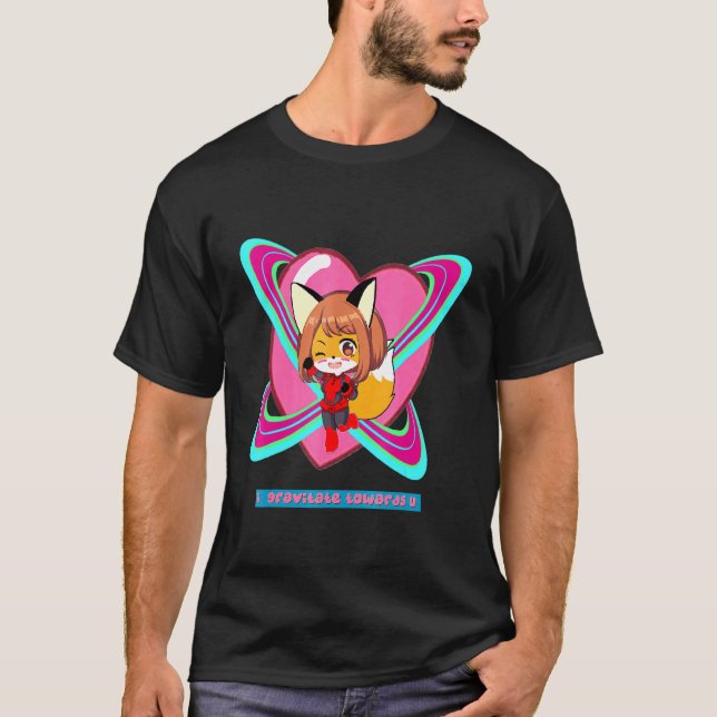 Fox Gravity Girl Super Space T-Shirt (Front)
