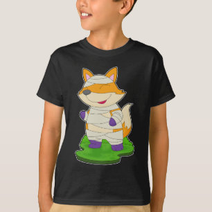 Fox Halloween Mummy T-Shirt