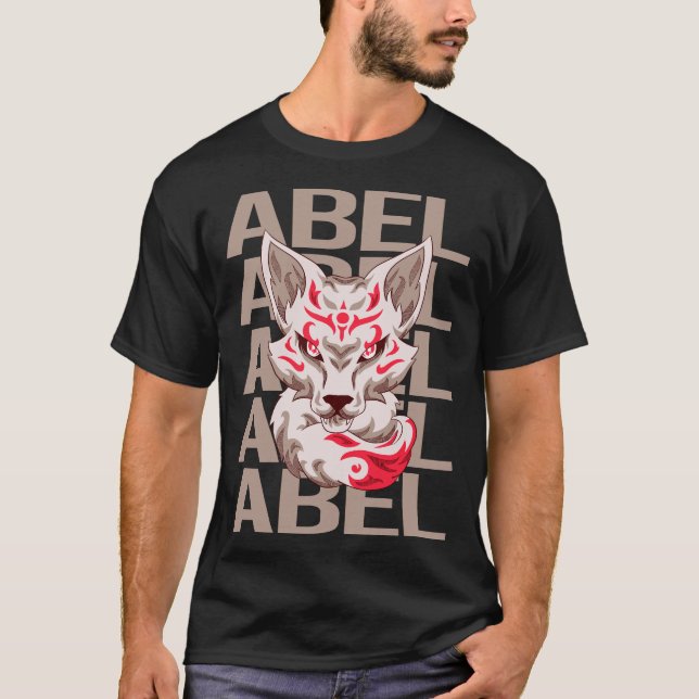 Fox Head - Abel Name T-Shirt (Front)