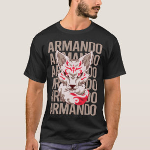 Fox Head - Armando Name T-Shirt