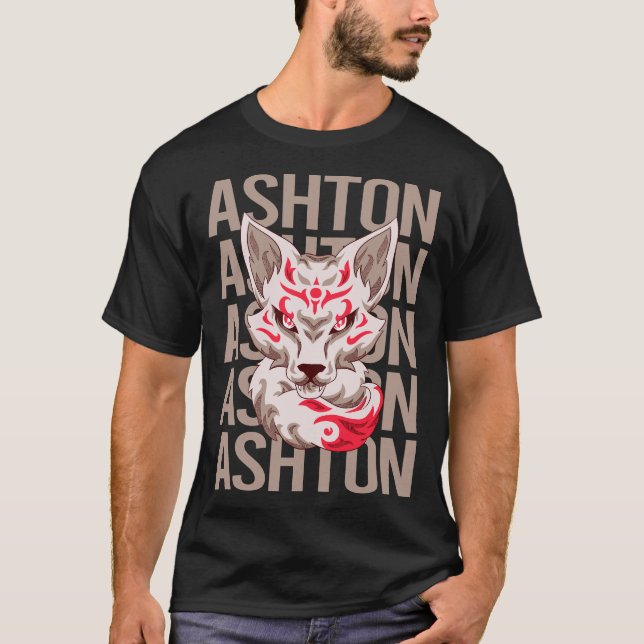 Fox Head - Ashton Name T-Shirt (Front)
