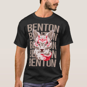 Fox Head - Benton Name T-Shirt