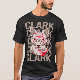 Fox Head - Clark Name T-Shirt