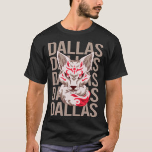 Fox Head - Dallas Name T-Shirt