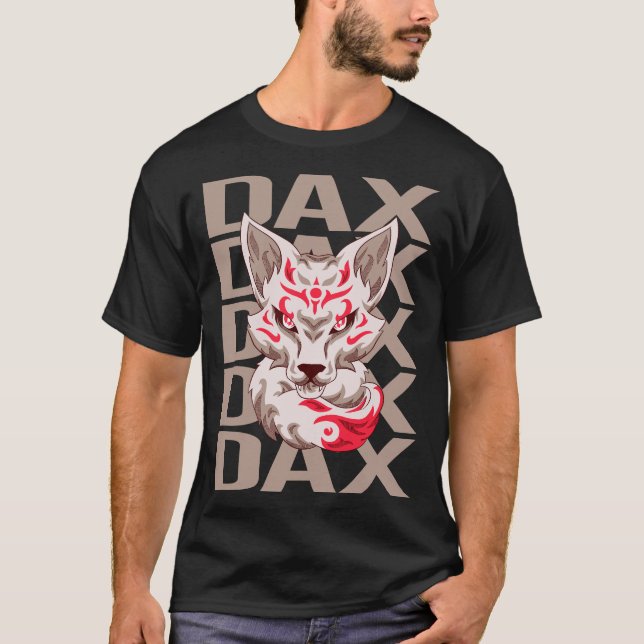 Fox Head - Dax Name T-Shirt (Front)