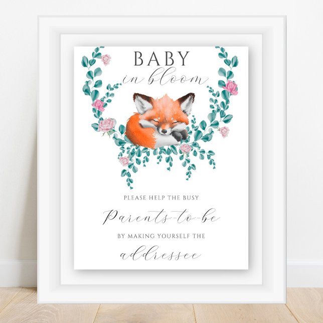 Fox - Help the Busy Parents-to-Be Addressee Poster (Creator Uploaded)