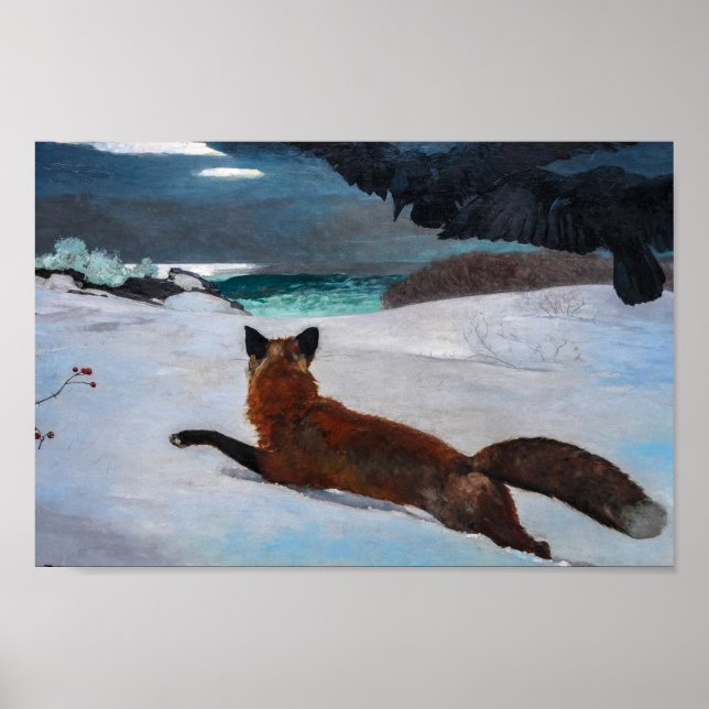 Fox Hunt by Winslow Homer Poster (Front)