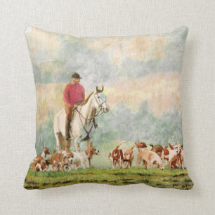 Fox Hunt Cushion
