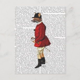 Fox Hunter 1 2 Postcard