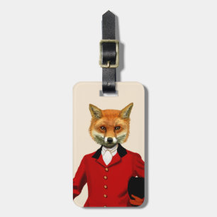 Fox Hunter 2 Portrait 2 Luggage Tag