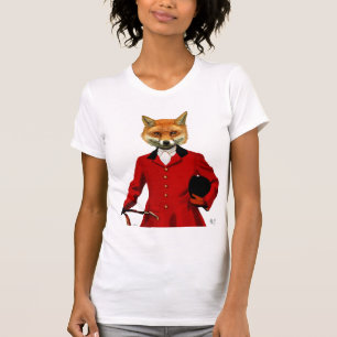 Fox Hunter 2 Portrait 2 T-Shirt