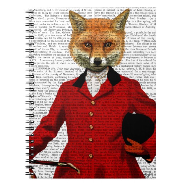 Fox Hunter 2 Portrait Notebook (Front)