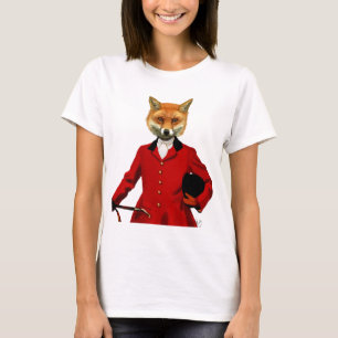 Fox Hunter 2 Portrait T-Shirt