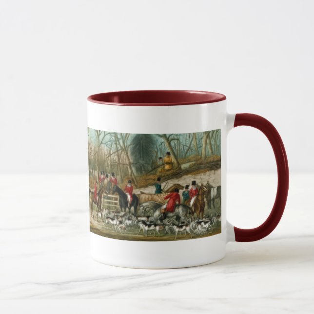 Fox Hunting 1 Mug (Right)