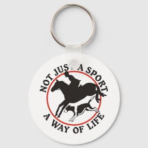 Fox Hunting-A Way of Life Key Ring