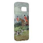 Fox Hunting in Surrey, 19th century Case-Mate Samsung Galaxy Case (Back/Right)