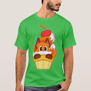 Fox Ice cream cone Cherry T-Shirt