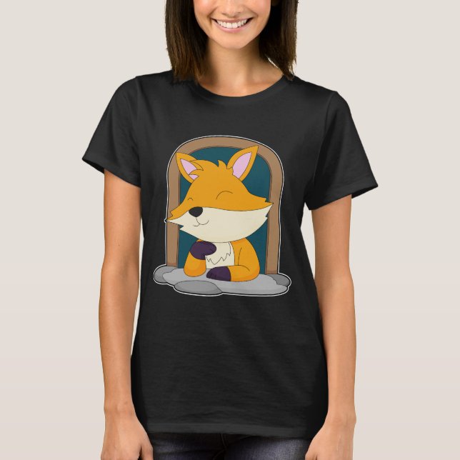 Fox in a Window T-Shirt (Front)