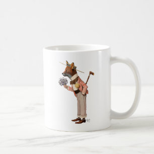 Fox in Boater Coffee Mug