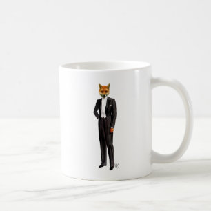 Fox In Evening Suit Full Coffee Mug