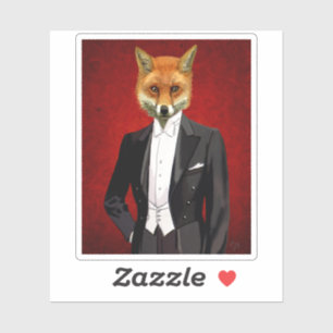 Fox In Evening Suit, Portrait