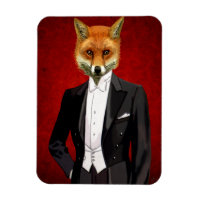 Fox In Evening Suit, Portrait