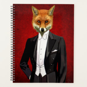 Fox In Evening Suit, Portrait Planner