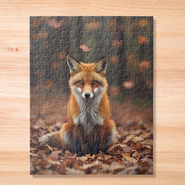 Fox in forest jigsaw puzzle (Creator Uploaded)