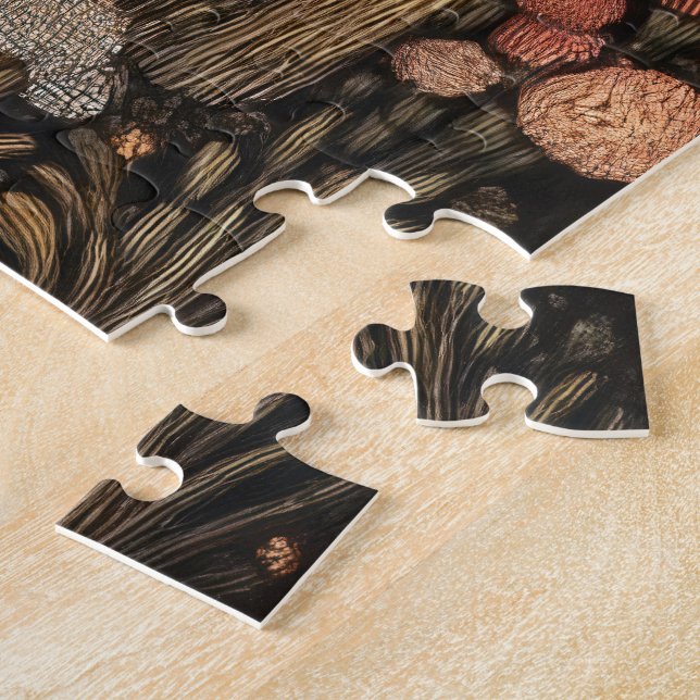 Fox in garden puzzle (Side)