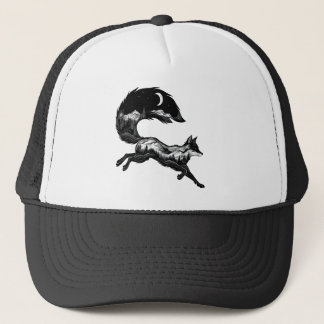 Fox In Mountain T-Shirt Trucker Hat