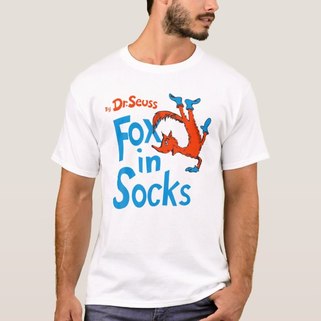 Fox In Socks - All Thing - Oh The Places You Will T-Shirt (Front)