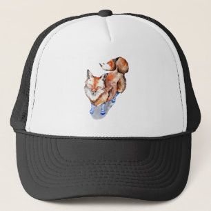 Fox in Socks Trucker Hat