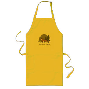 Fox in the Forest Long Apron