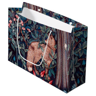 Fox in The Forest, William Morris Large Gift Bag